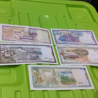Syria 5 notes