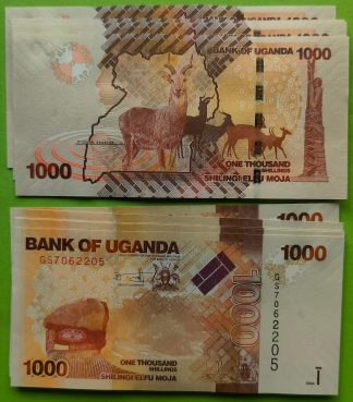 Ugandan Shilling 1,000 in Bangladesh for Collector