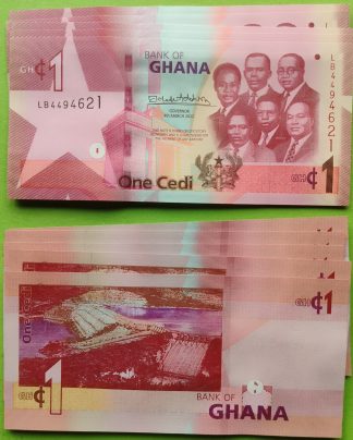 Ghana note in Bangladesh