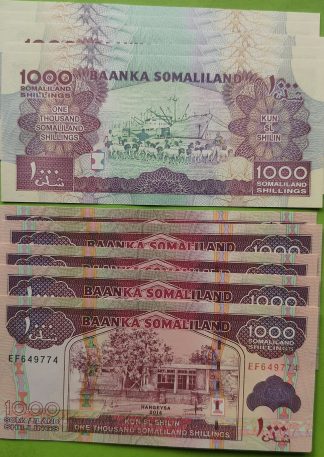 Somaliland Shilling 1,000 in Bangladesh
